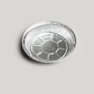 Barquette ronde en aluminium - 690ml  [5069B]