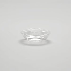 Saladier rond transparent - 18oz + Couvercle [CBSB18]