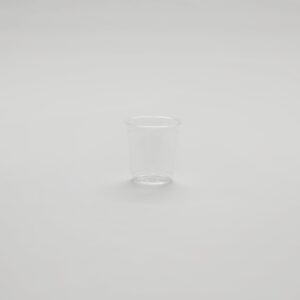 Gobelet à jus transparent en PET - 8 oz + Couvercle [CG8PET]