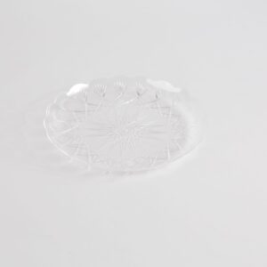 Assiette ronde cristal 24 cm  [CP24]