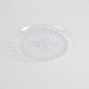 Assiette ronde cristal 27 cm  [CP27]