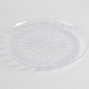 Assiette ronde cristal 33 cm  [CP33]