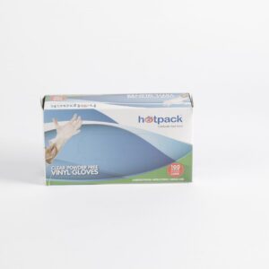 Gants en vinyle non poudrés - Large - 100 pcs [VGLPF]