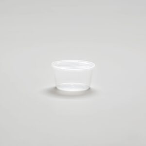 Barquette ronde transparente - 250ml + Couvercle [MC250BHP]