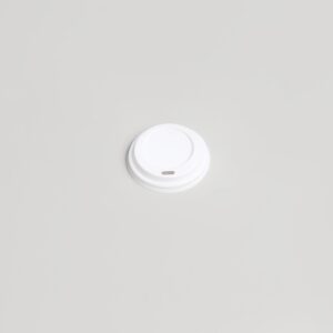 Couvercle blanc pour gobelet 4 oz  [PHDCLID4]