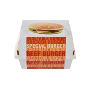 Boîte à burger en carton imprimé [PPBLLP]