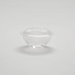 Saladier rond avec couvercle charnière - 32oz  [RSB32]