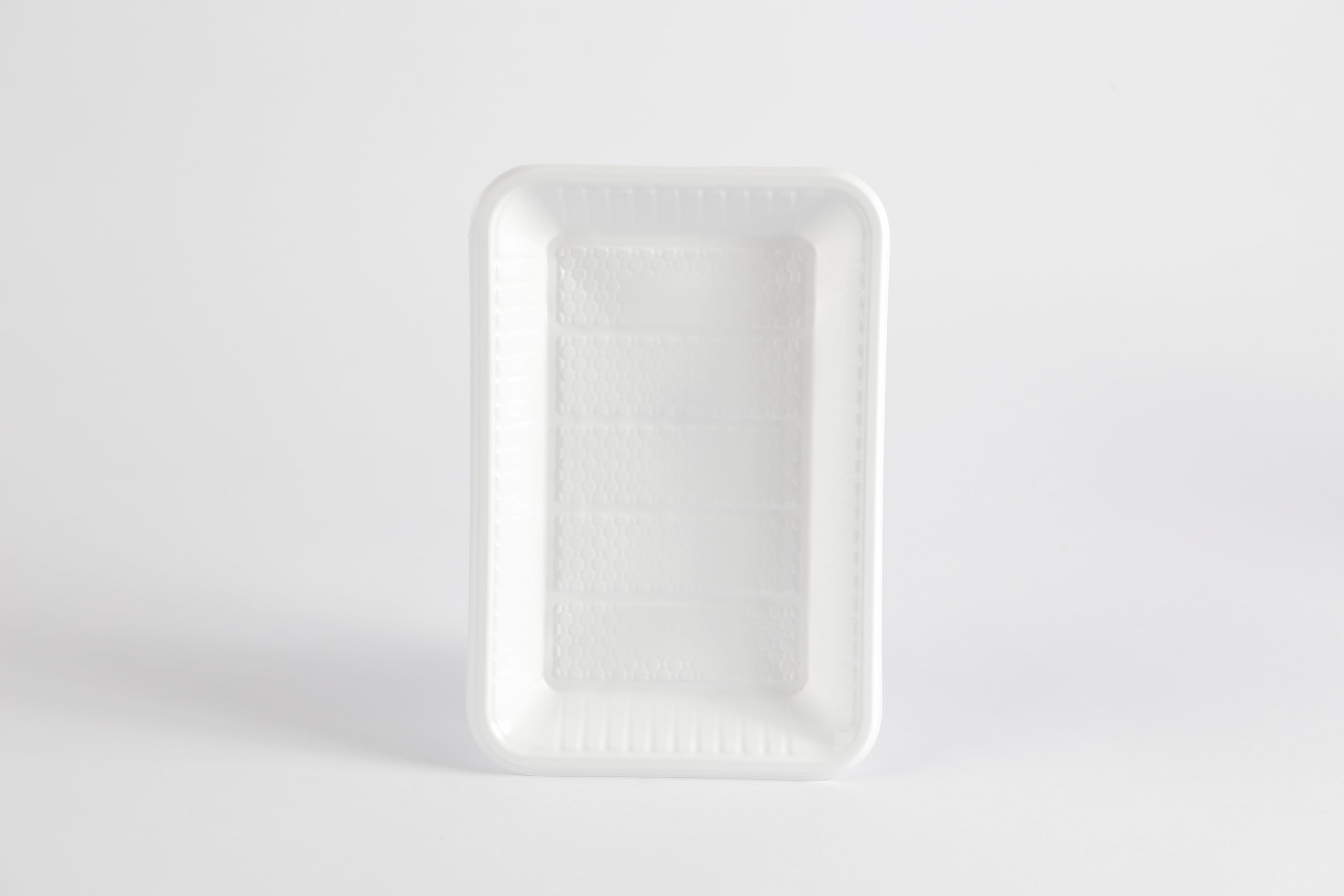 Barquette rectangulaire en plastique